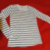 Camiseta de Mujer Algodón y Lycra a Rayas – Cómoda y Canchera