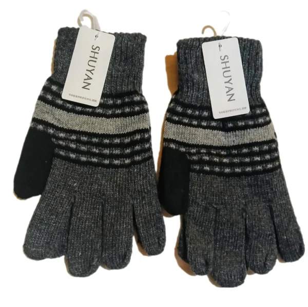 Guantes lana gruesa, muy abrigados