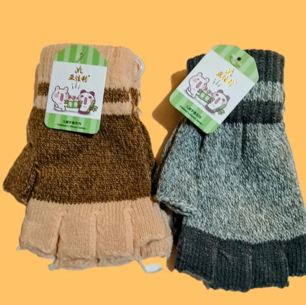 Guantes sin dedos, super abrigados y lindos